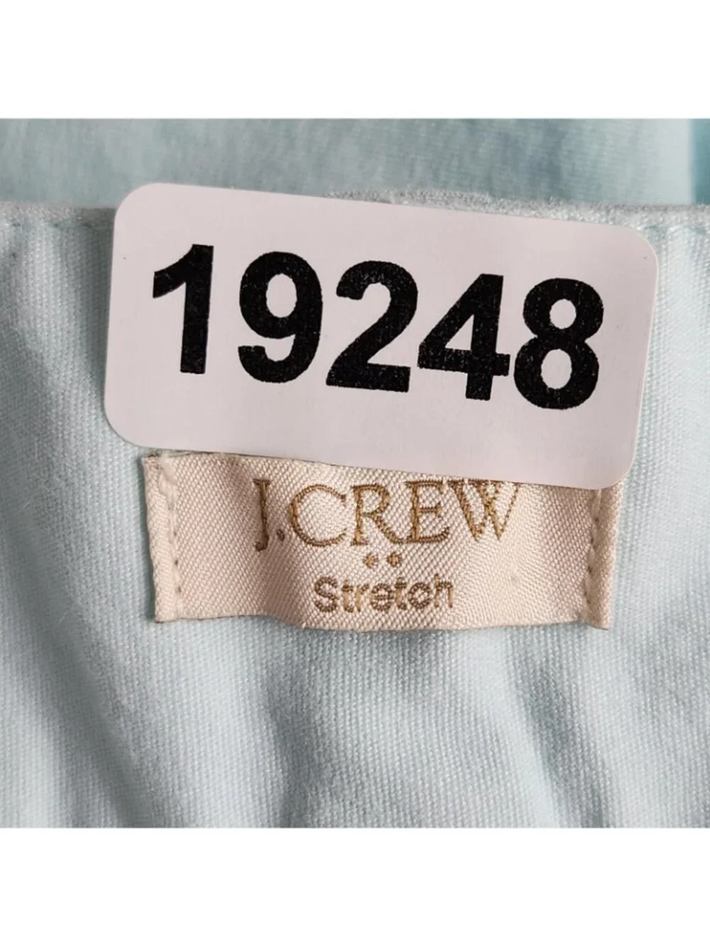 J Crew Shorts Womens 4 Light Blue Frankie Bermuda Chino Twill Stretch Casual